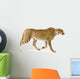 Walking Adult Cheetah Wall Decal