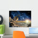 Saturn Moon Wall Decal