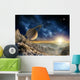 Saturn Moon Wall Decal