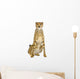 adult cheetah sitting Wall Decal
