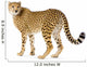 Cheetah standing adult Wall Decal