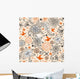Flower Summer Pattern and Wall Decal