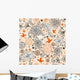 Flower Summer Pattern and Wall Decal