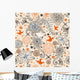 Flower Summer Pattern and Wall Decal