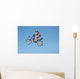 dirt bike jumping in the air Wall Mural
