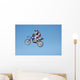dirt bike jumping in the air Wall Mural
