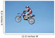 dirt bike jumping in the air Wall Mural
