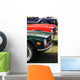 Details of Vintage British Cars Wall Mural