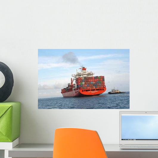 Containerschiff Cap San Raphael Wall Decal