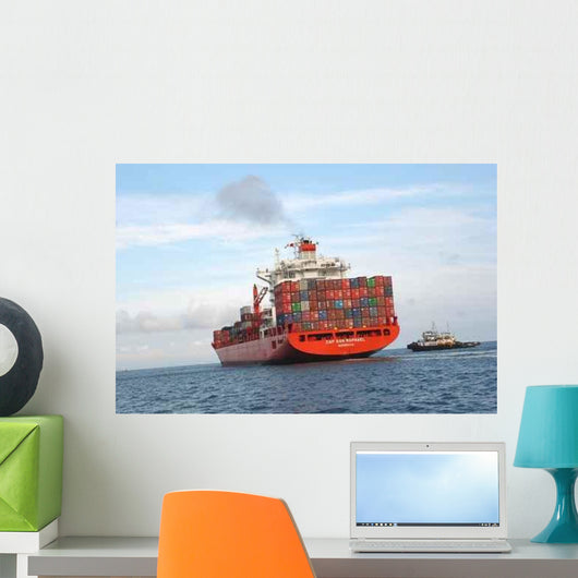 Containerschiff Cap San Raphael Wall Decal