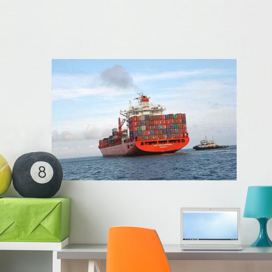 Containerschiff Cap San Raphael Wall Decal