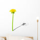 Young dandelion with shade of the old dandelion Wall Decal