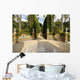Garden of the Royal Alcazar in Seville, Spain Wall Mural