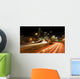 Atlanta Rush-hour Night Long Wall Decal