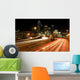 Atlanta Rush-hour Night Long Wall Decal