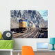Train at Harpers Ferry Wall Mural