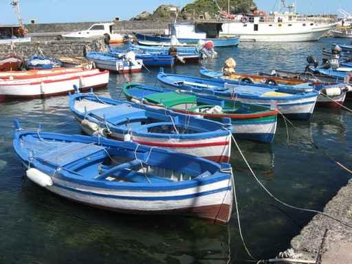 Sicilian Boats Wall Decal