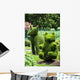 Unicorn and Bear Topiary
