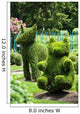Unicorn and Bear Topiary