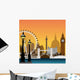 London Cityscape Wall Mural