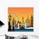 London Cityscape Wall Mural