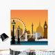 London Cityscape Wall Mural