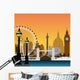 London Cityscape Wall Mural