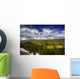 Rocky Mountain Snow Scene Wall Mural