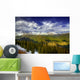 Rocky Mountain Snow Scene Wall Mural