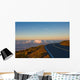 A winding road to the Top of the World Wall Mural