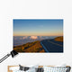 A winding road to the Top of the World Wall Mural