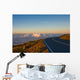A winding road to the Top of the World Wall Mural