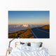 A winding road to the Top of the World Wall Mural