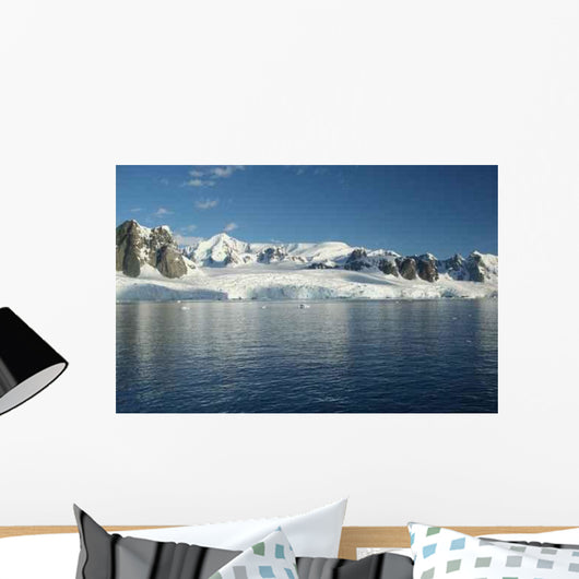 Icefall and Glacier Wall Decal