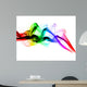 Gradient Colored Fume Abstract Shapes Wall Mural