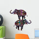 Circus Elephants Wall Decal