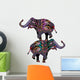 Circus Elephants Wall Decal