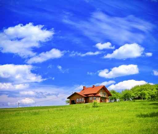 Summer Landscape Wall Decal Design 4