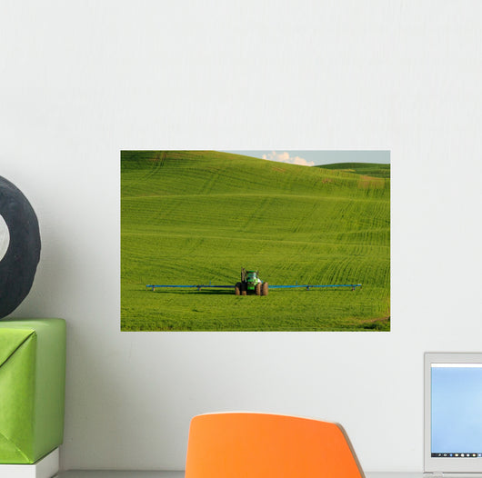Farm Tractor, Palouse Wall Mural