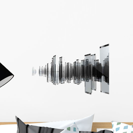Glass City Wall Decal