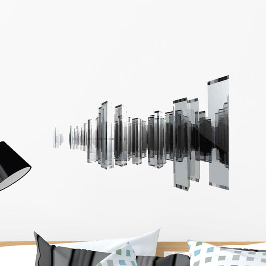 Glass City Wall Decal