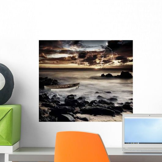 Coastal Storm Wall Decal