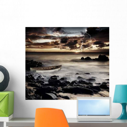 Coastal Storm Wall Decal