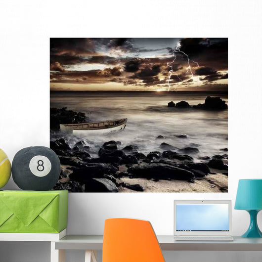 Coastal Storm Wall Decal