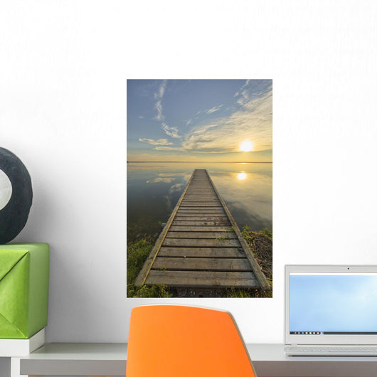 Wharf, Queen Elizabeth Provincial Park Wall Mural