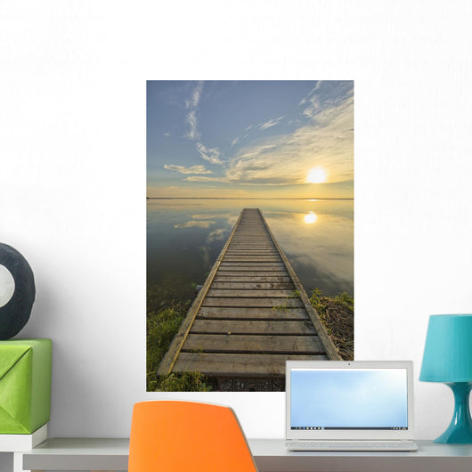 Wharf, Queen Elizabeth Provincial Park Wall Mural