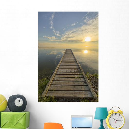 Wharf, Queen Elizabeth Provincial Park Wall Mural