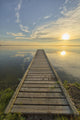Wharf, Queen Elizabeth Provincial Park Wall Mural