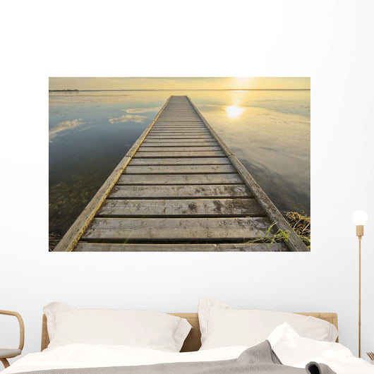 Wharf, Queen Elizabeth Provincial Park Wall Mural