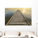 Wharf, Queen Elizabeth Provincial Park Wall Mural